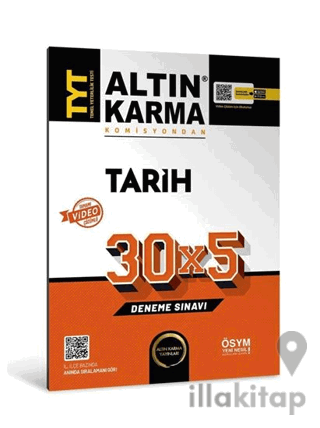 Altınkarma TYT Tarih 30x5 Deneme Sınavı