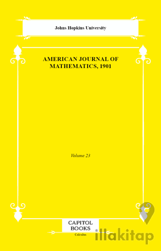 American Journal of Mathematics, 1901