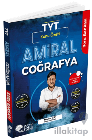Amiral Coğrafya TYT Konu Özetli Soru Bankası Mehmet Eğit
