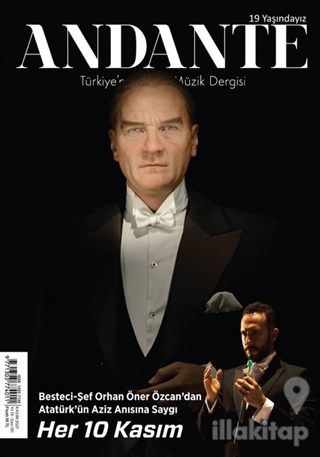 Andante Müzik Dergisi Yıl: 19 Sayı: 181 Kasım 2021