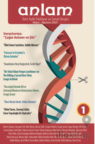 Anlam Dergisi Sayı: 1 Mayıs-Ağustos 2025
