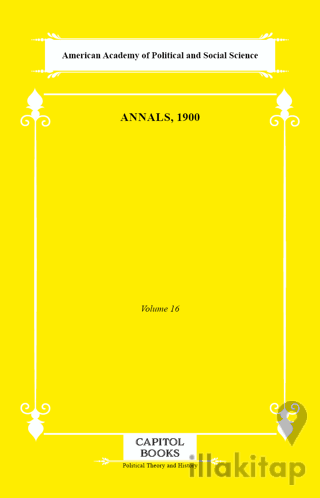 Annals, 1900