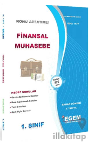 AÖF Finansal Muhasebe Konu Anlatımlı Soru Bankası (1177)