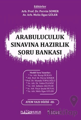 Arabuluculuk Sınavına Hazırlık Soru Bankası