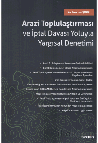 Arazi Toplulaştırması ve İptal Davası Yoluyla Yargısal Denetimi