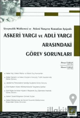 Askeri Yargı ve Adli Yargı Arasındaki Görev Sorunları
