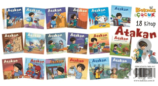 Atakan 18 Kitaplık Set