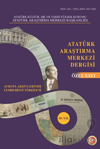 Atatürk Araştırma Merkezi Dergisi 40. Yıl Özel Sayı