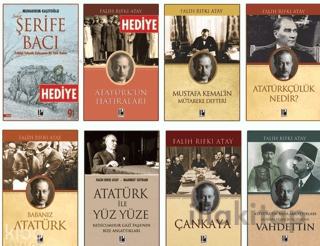 Atatürk Kitapları Seti 8 Al 6 Öde (2 Kitap Hediye)