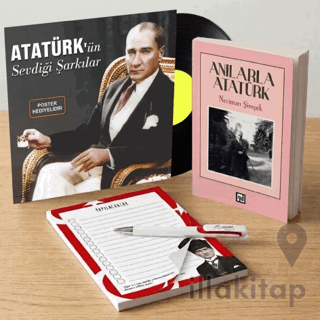 Atatürk’ün Sevdiği Şarkılar Plak - Anılarla Atatürk - Bloknot ve Kalem