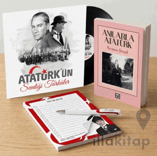 Atatürk’ün Sevdiği Türküler Plak - Anılarla Atatürk - Bloknot ve Kalem