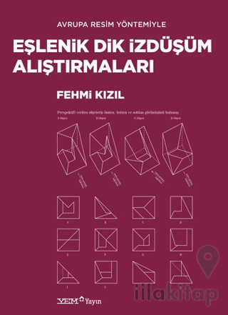 Avrupa Resim Yöntemiyle Eşlenik Dik İzdüşüm Alıştırmaları