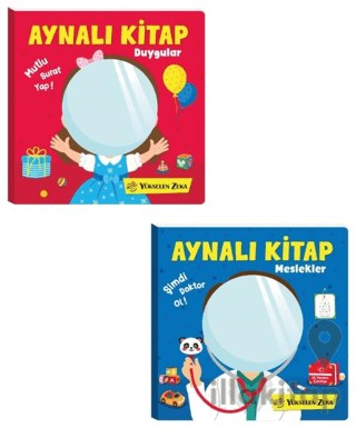 Aynalı Kitap 2'li Set (Duygular - Meslekler)