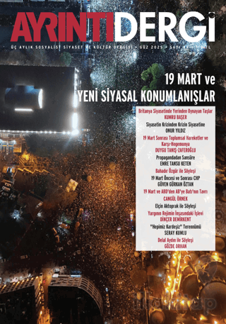 Ayrıntı Dergisi Sayı: 49 Güz 2025