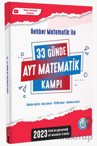 AYT / 33 Günde AYT Matematik Kamp Kitabı