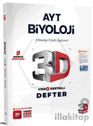 AYT Biyoloji Video Destekli Defter