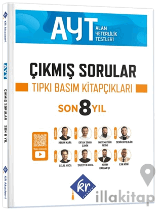 AYT Çıkmış Sorular Son 8 Yıl Tıpkı Basım Kitapçıkları