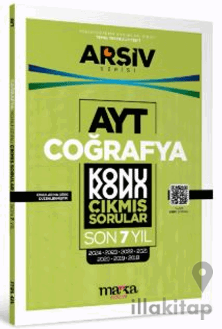 AYT Coğrafya Konu Konu Çıkmış Sorular Son 7 Yıl