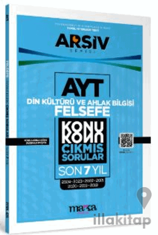 AYT Din Kültürü ve Ahlak Bilgisi / Felsefe Konu Konu Çıkmış Sorular So