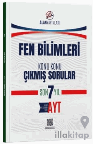 AYT Fen Bilimleri Konu Konu Çıkmış Sorular Son 7 Yıl