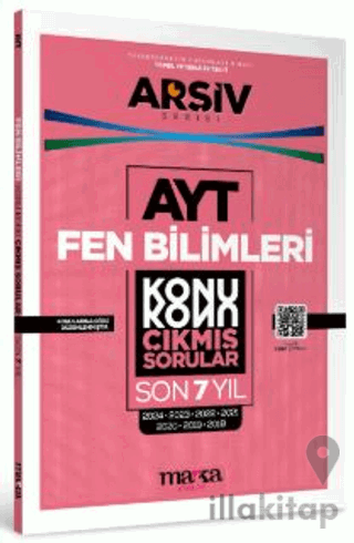 AYT Fen Bilimleri Konu Konu Çıkmış Sorular Son 7 Yıl