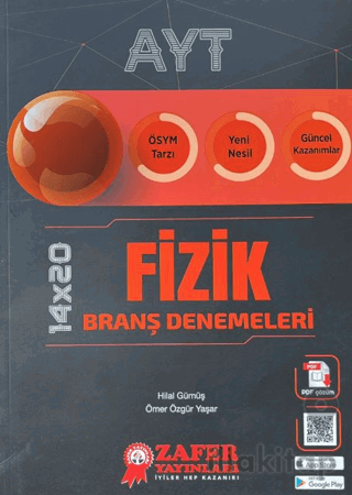 AYT Fizik 14X20 Branş Denemeleri