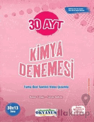 AYT Kimya 30 Denemesi