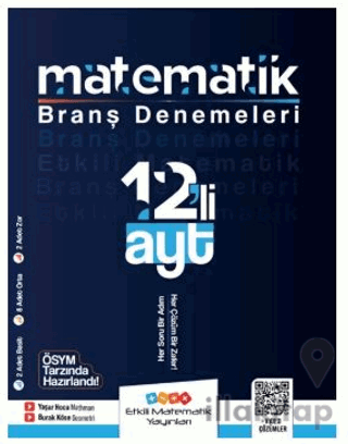 AYT Matematik 12 li Branş Denemeleri