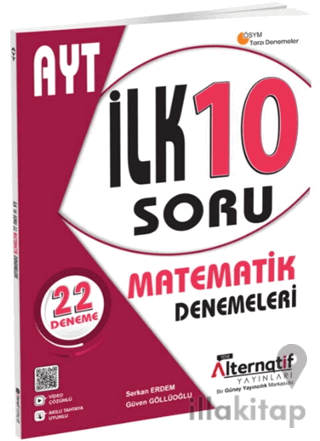AYT Matematik Alternatif İlk 10 Denemeleri