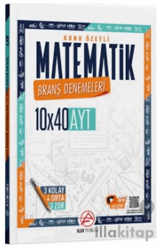 AYT Matematik Konu Özetli 10 x 40 Branş Denemeleri