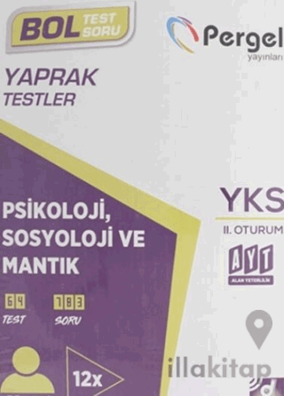 AYT Psikoloji - Sosyoloji - Mantık Kutu Test