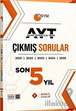 AYT Son 5 Yıl Çıkmış Sorular
