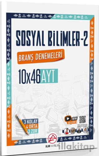 AYT Sosyal Bilimler - 2 10 x 46 Denemeleri