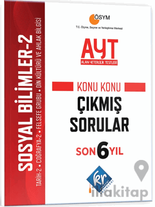 AYT Sosyal Bilimler-2 Son 6 Yıl Konu Konu Çıkmış Sorular