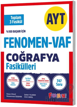 AYT VAF Coğrafya Fasikülleri Seti