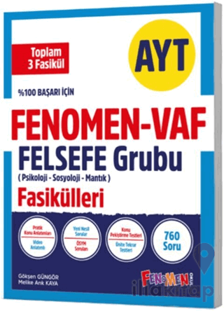 AYT VAF Felsefe Fasikülleri Seti