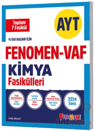 AYT VAF Kimya Fasikülleri Seti