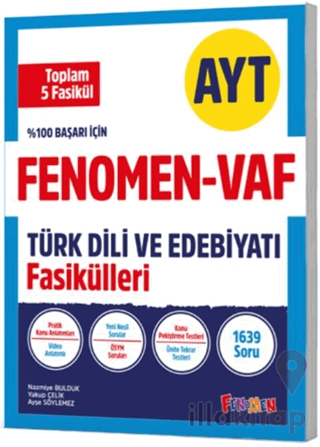 AYT VAF Türk Dili ve Edebiyatı Fasikülleri Seti