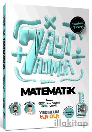 AYT Yedi Adımda Temelden Zirveye Matematik Tamamı Video Konu Anlatımlı ve Tamamı Video Çözümlü Soru Bankası 1. Kitap