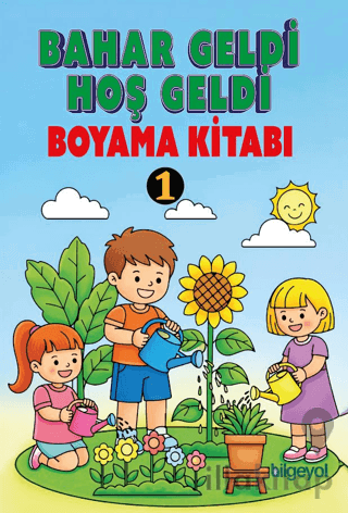 Bahar Geldi Hoşgeldi Boyama Kitab - 1
