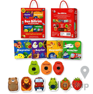 Ben Bilirim İngilizce Destekli İlk Kitaplarım (4 kitap + 6 Magnetli Do
