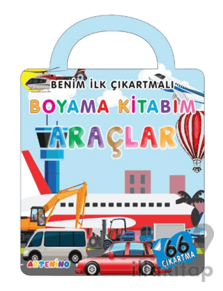 Benim İlk Çıkartmalı Boyama Kitabım – Araçlar