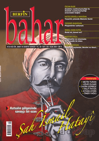 Berfin Bahar Dergisi Sayı: 335 Ocak 2026