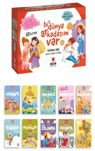Bi’ Dünya Arkadaşım Var (10 Kitap + Soru Kitapçığı)