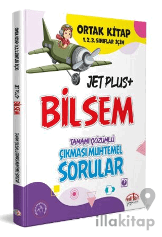 Bilsem Jet Plus Ortak Kitap (1, 2 ve 3. Sınıflar İçin) Tamamı Çözümlü 