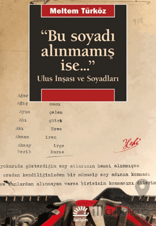 Bu Soyadı Alınmamış ise...