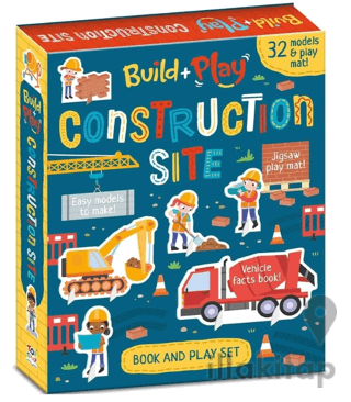 Build and Play - Construction Site Book and Play