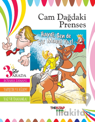 Cam Dağdaki Prenses (Üçü Bir Arada Etkinlik Kitabı)