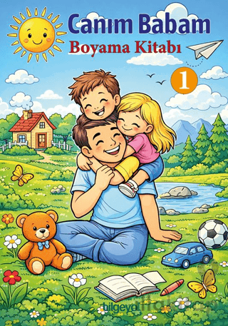 Canım Babam Boyama Kitabı 1