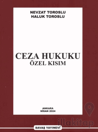 Ceza Hukuku Özel Kısım